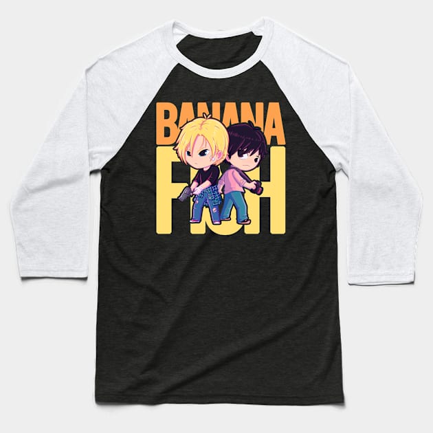 Banana Fish Baseball T-Shirt by Susto